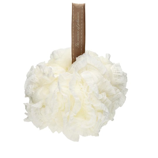 Bath Sponge Net White